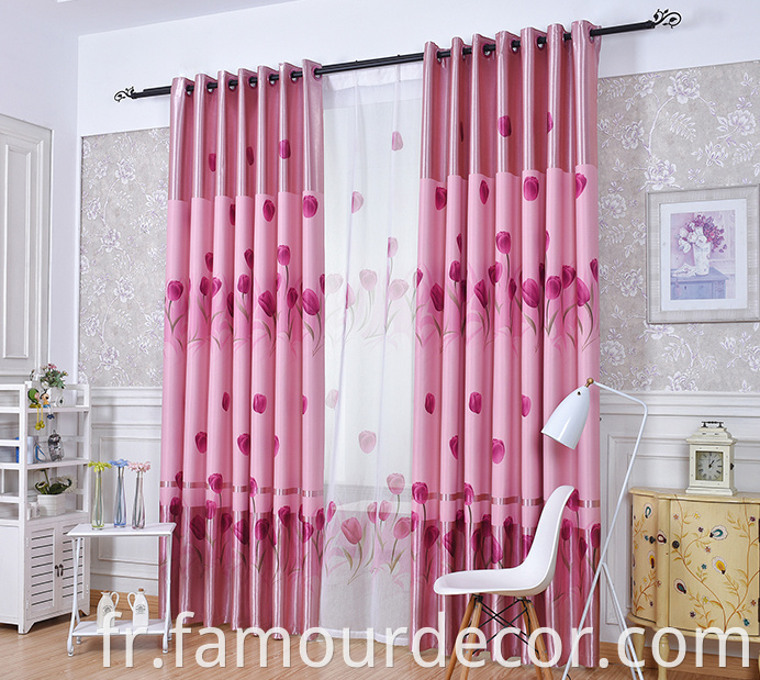 Beautiful Rattan Hardware Curtain Rod